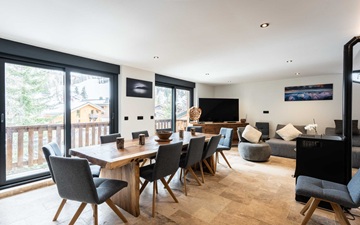 Chalet avec cheminée et vue montagne à louer pour les fêtes de fin d’année